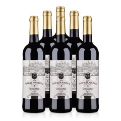 法国原瓶进口莫蕾尔干红葡萄酒750ml（6瓶装）