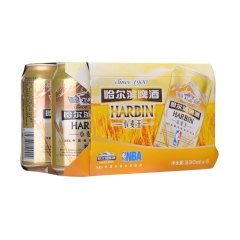 哈尔滨啤酒小麦王330ml(6瓶装)